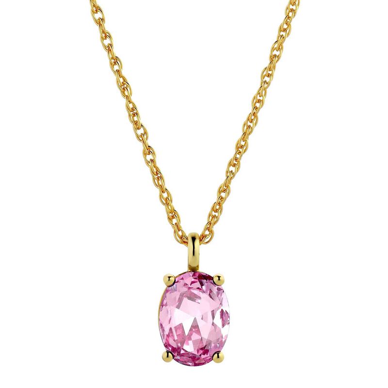 Dyrberg Kern Barga Necklace Gold Light Rose image number 0